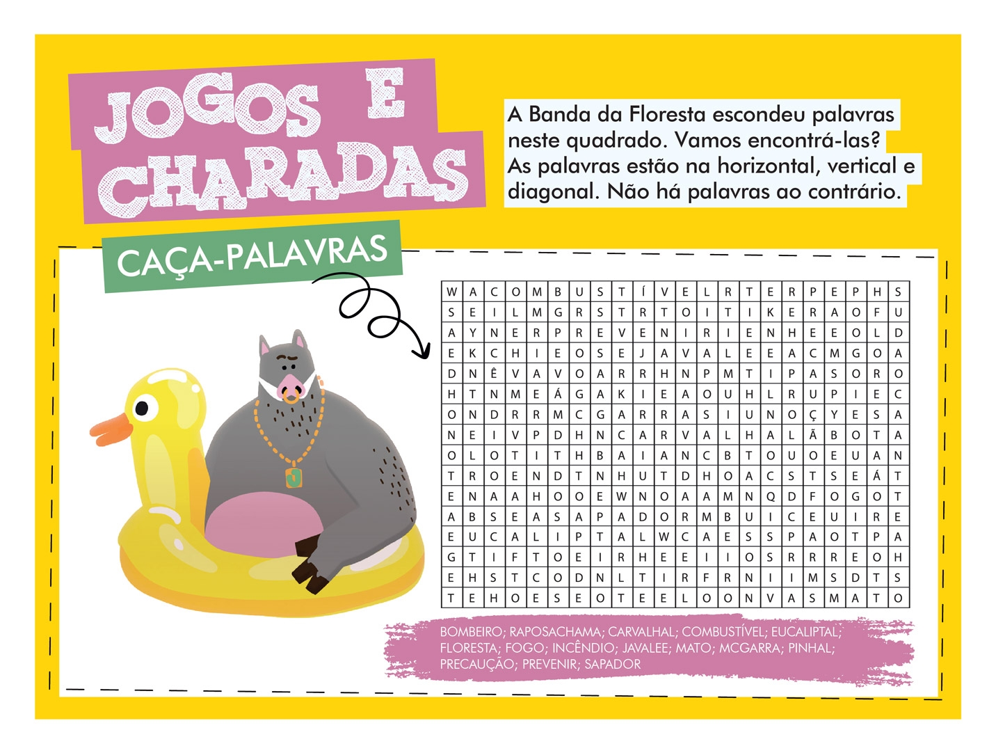 Jogos e Charadas